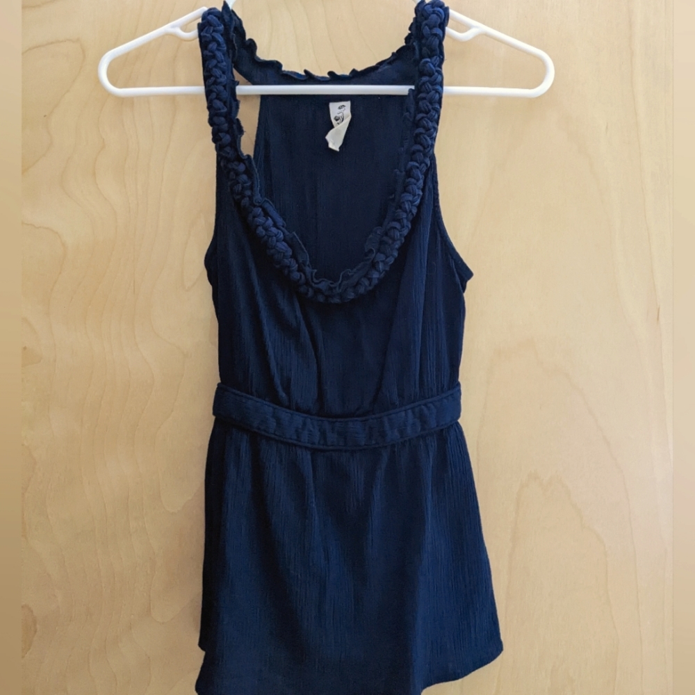 Anthropologie Floreat Athena Braided Top